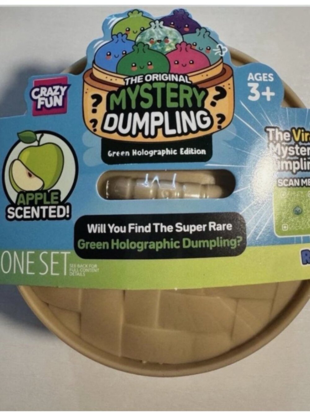 RMS- Crazy Fun- Five Below- Apple - Green Holographic